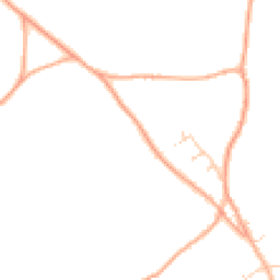 Daytime road noise heatmap for IP19 9DU