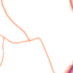 Daytime road noise heatmap for IP21 4BJ