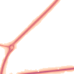 Night-time road noise heatmap for IP21 4DY