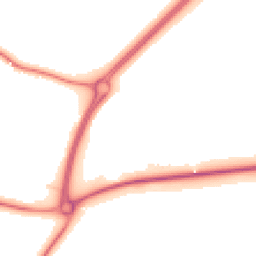 Night-time road noise heatmap for IP21 4EH