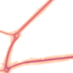 Night-time road noise heatmap for IP21 4EX
