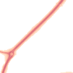 Night-time road noise heatmap for IP21 4FZ