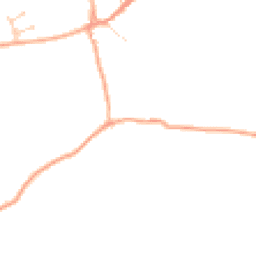 Daytime road noise heatmap for IP21 4LL