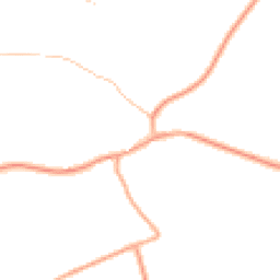Daytime road noise heatmap for IP21 4QD
