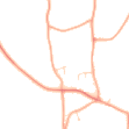 Daytime road noise heatmap for IP21 4QL