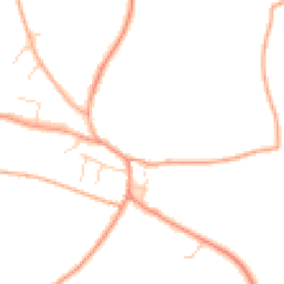 Daytime road noise heatmap for IP21 4SN
