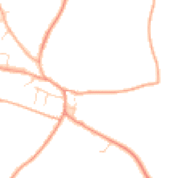 Daytime road noise heatmap for IP21 4SP