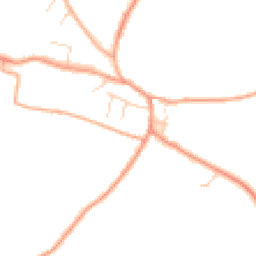 Daytime road noise heatmap for IP21 4TB