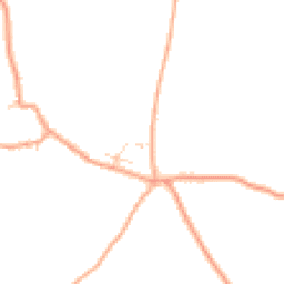 Daytime road noise heatmap for IP21 5BF