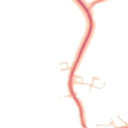 Daytime road noise heatmap for IP21 5HE