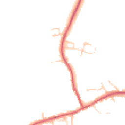 Daytime road noise heatmap for IP21 5HJ