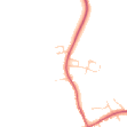 Daytime road noise heatmap for IP21 5HN
