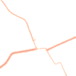 Daytime road noise heatmap for IP21 5LD