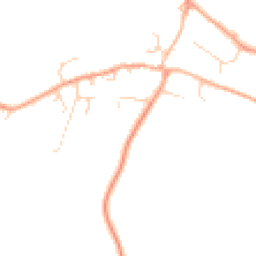 Daytime road noise heatmap for IP21 5NZ