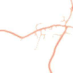 Daytime road noise heatmap for IP21 5PL