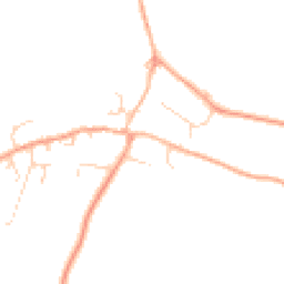 Daytime road noise heatmap for IP21 5PS