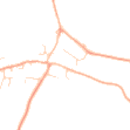 Daytime road noise heatmap for IP21 5PW