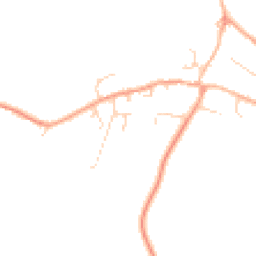 Daytime road noise heatmap for IP21 5QW