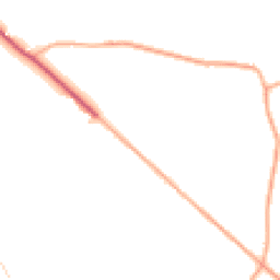 Daytime road noise heatmap for IP21 5TG