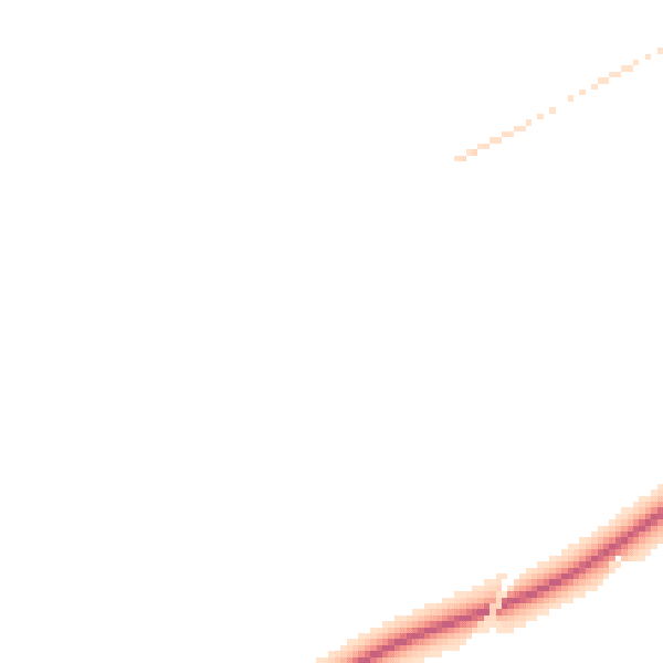 Night-time road noise heatmap for IP22 1AJ