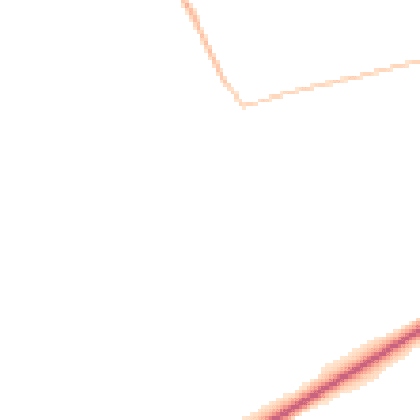 Night-time road noise heatmap for IP22 1FP
