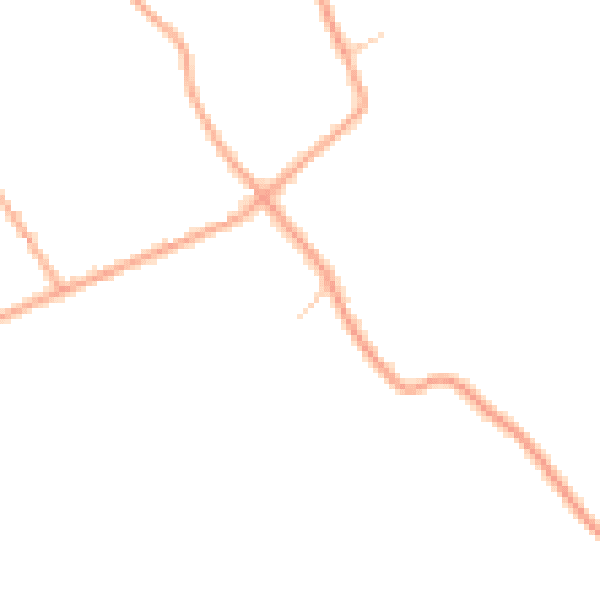 Daytime road noise heatmap for IP22 1PD
