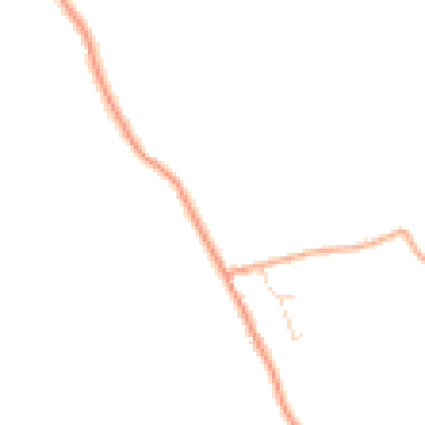 Daytime road noise heatmap for IP22 2BX