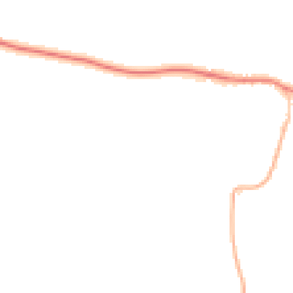 Night-time road noise heatmap for IP22 2HT