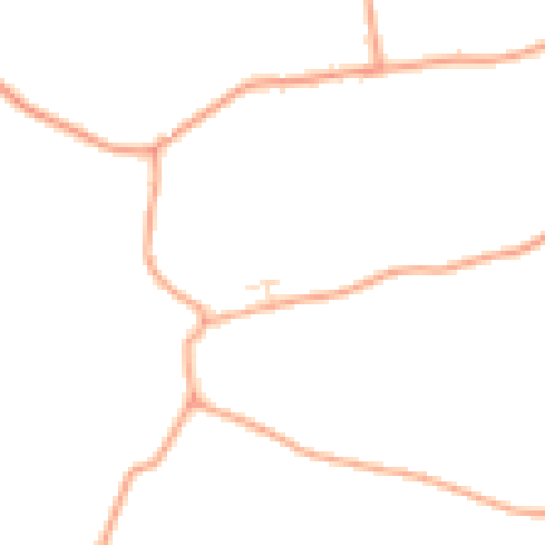 Daytime road noise heatmap for IP22 2JF