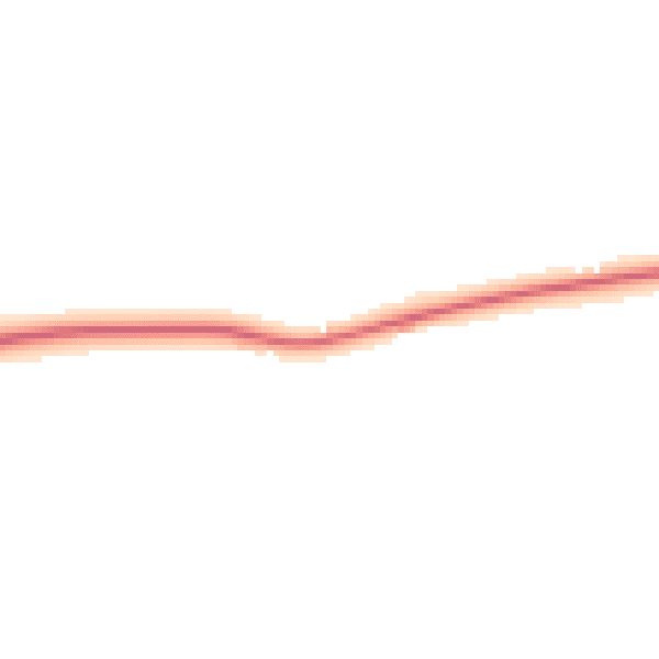Night-time road noise heatmap for IP22 2PY