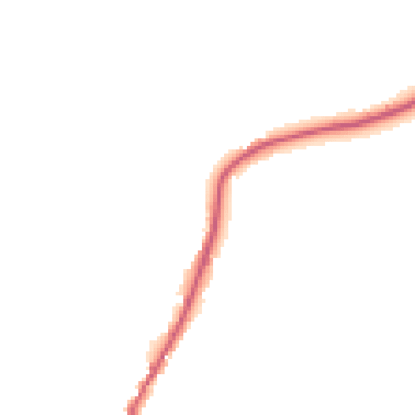 Daytime road noise heatmap for IP22 2QT