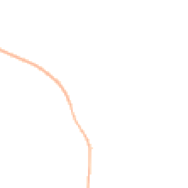 Night-time road noise heatmap for IP22 2SJ