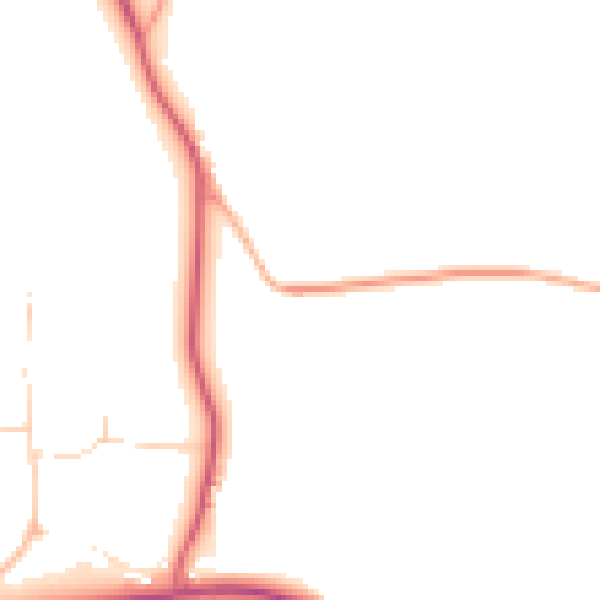 Daytime road noise heatmap for IP22 2SN