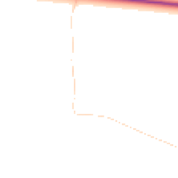 Daytime road noise heatmap for IP22 2SZ