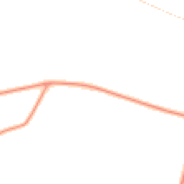 Daytime road noise heatmap for IP22 2TQ