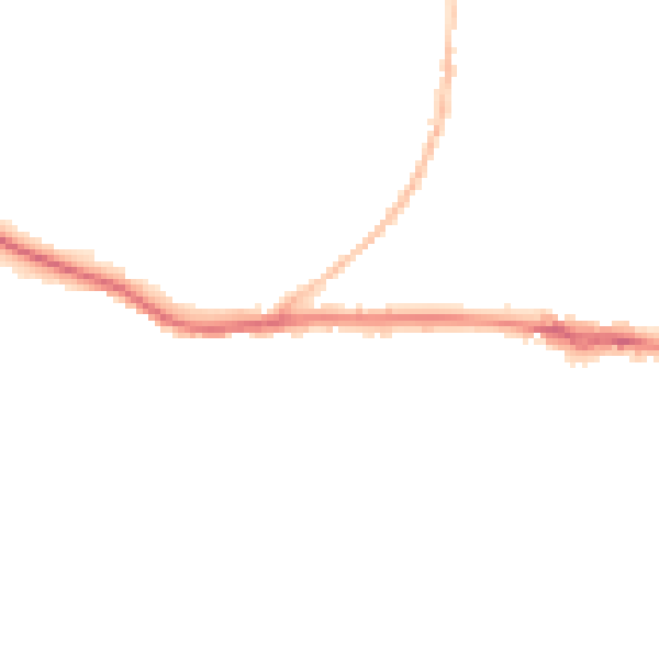 Night-time road noise heatmap for IP22 4AS