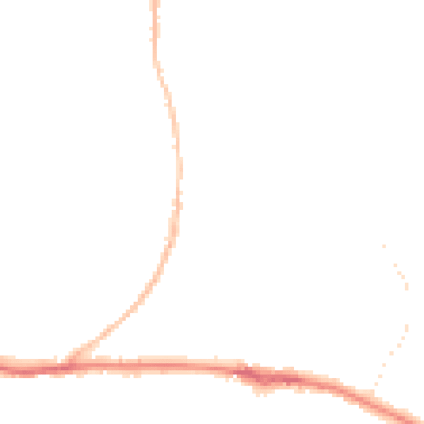 Night-time road noise heatmap for IP22 4LB