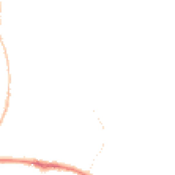 Night-time road noise heatmap for IP22 4NU