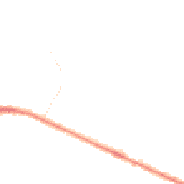 Night-time road noise heatmap for IP22 4PZ