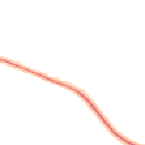 Night-time road noise heatmap for IP22 5QU