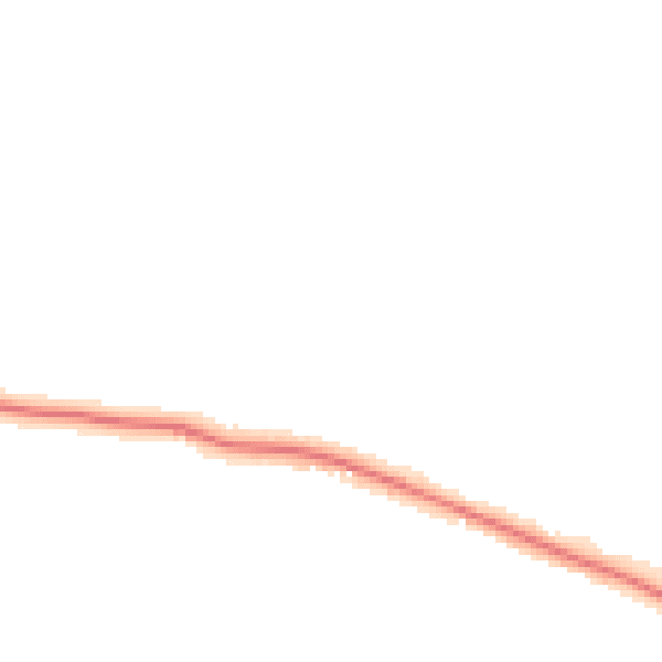 Night-time road noise heatmap for IP22 5RN
