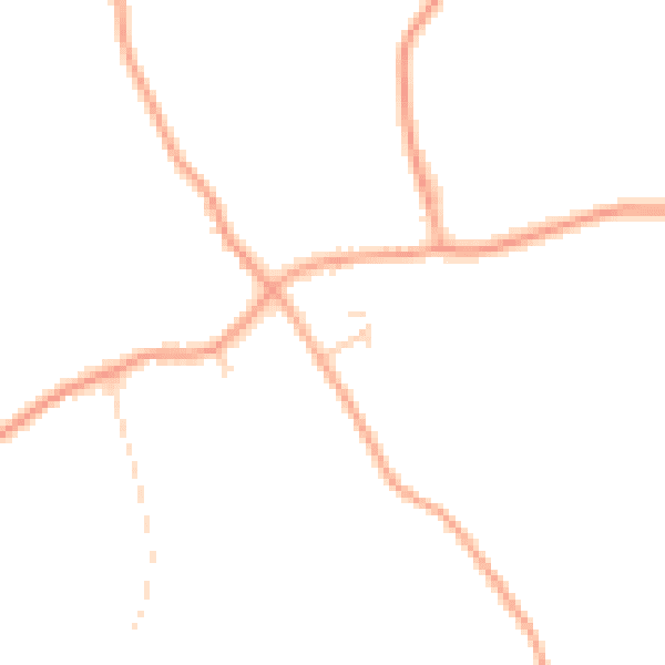 Daytime road noise heatmap for IP22 5TU