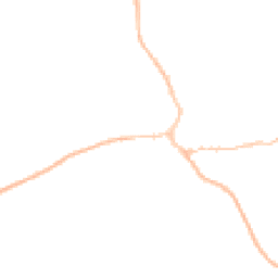Night-time road noise heatmap for IP23 7AJ