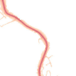 Daytime road noise heatmap for IP23 7BF