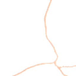 Night-time road noise heatmap for IP23 7BJ