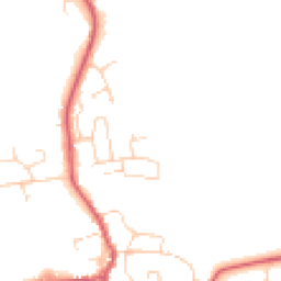 Daytime road noise heatmap for IP23 7BS