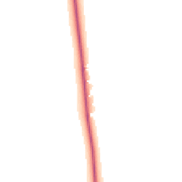 Night-time road noise heatmap for IP23 7ED