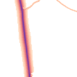 Daytime road noise heatmap for IP23 7EL