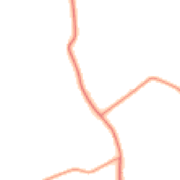 Daytime road noise heatmap for IP23 7LA