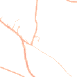 Daytime road noise heatmap for IP23 7LD